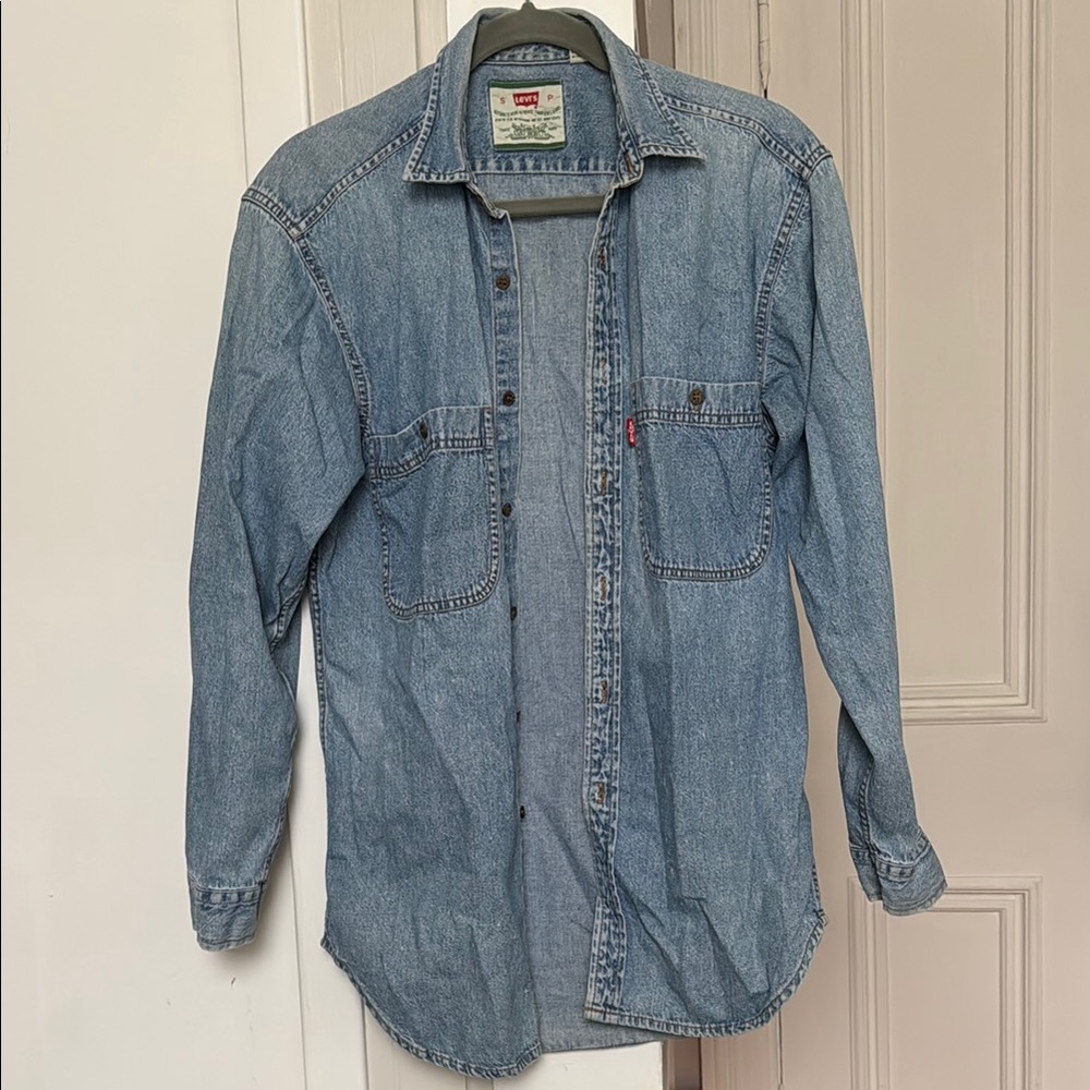 Levi's Blue Denim Shirt